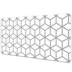 Decormat Namizna podloga Gray cubes 90x45 cm 