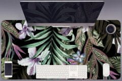 Decormat Podloga za pisalno mizo Palm cvetje 100x50 cm 