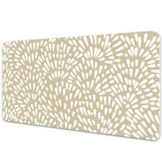 Decormat Podloga za pisalno mizo Beige tears boho 90x45 cm 