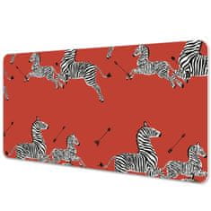 Decormat Podloga za mizo Zebras 90x45 cm 