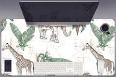Decormat Namizna podloga Žirafe in sloni 90x45 cm 
