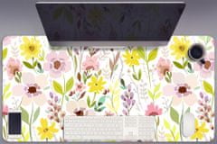 Decormat Podloga za pisalno mizo Colorful flowers 90x45 cm 