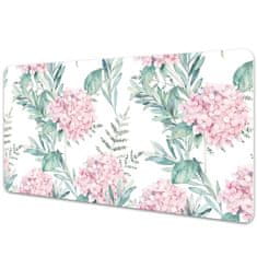 Decormat Podloga za pisalno mizo Light pink flowers 100x50 cm 