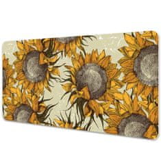 Decormat Podloga za pisalno mizo Retro sunflowers 90x45 cm 