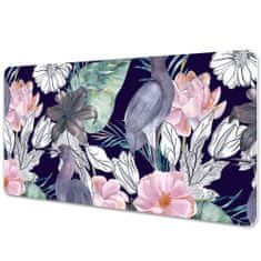 Decormat Namizna podloga Birds in flowers 100x50 cm 