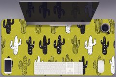 Decormat Podloga za pisalno mizo Kaktusi 90x45 cm 