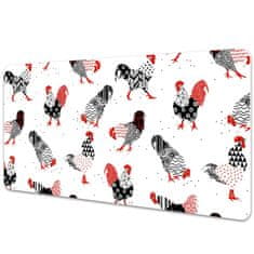 Decormat Podloga za pisalno mizo Rooster geometry 90x45 cm 