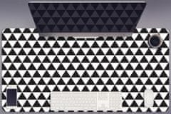 Decormat Podloga za pisalno mizo Triangles 90x45 cm 