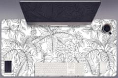Decormat Podloga za pisalno mizo Tropska skica 90x45 cm 