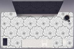 Decormat Podloga za mizo Narisana cvet 100x50 cm 