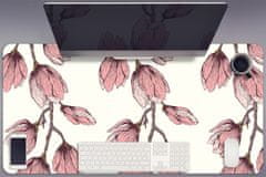 Decormat Podloga za pisalno mizo Cvetni plazec 90x45 cm 