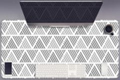 Decormat Podloga za pisalno mizo Pattern in triangles 90x45 cm 
