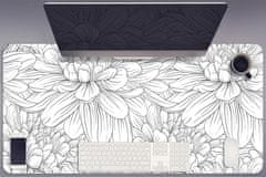 Decormat Namizna podloga Sketched flowers 90x45 cm 