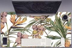 Decormat Podloga za pisalno mizo Botanical leaves 90x45 cm 