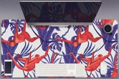 Decormat Podloga za pisalno mizo Red monkeys 90x45 cm 