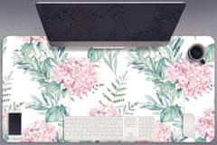 Decormat Podloga za pisalno mizo Light pink flowers 100x50 cm 