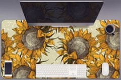 Decormat Podloga za pisalno mizo Retro sunflowers 90x45 cm 