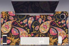 Decormat Podloga za pisalno mizo Colorful paisley 90x45 cm 