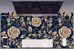 Decormat Podloga za pisalno mizo Vintage golden roses 90x45 cm 
