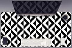 Decormat Podloga za pisalno mizo Geometric illusion 100x50 cm 