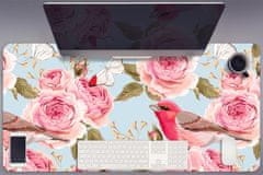 Decormat Podloga za pisalno mizo English roses 100x50 cm 