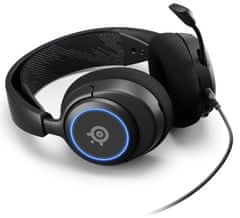 SteelSeries Arctis Nova 3 slušalke, žične, črne (61631)