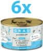 GP Adult konzerva za mačke, puran & losos & skuša, 6 x 200 g