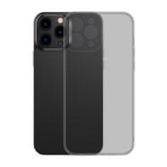 BASEUS Ovitek Frosted Glass Case za iPhone 13 Pro Max (črn)