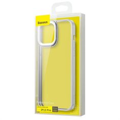 BASEUS Crystal Transparent Case za iPhone 13 Pro (siv)