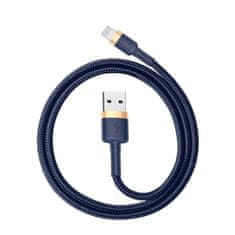 BASEUS kabel usb na lightning baseus cafule 1.5a 2m złoto-granatowy