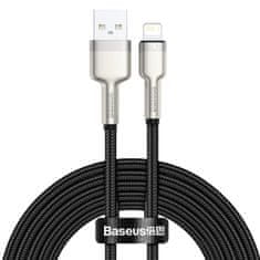 BASEUS Kabel USB za Lightning Baseus Cafule, 2,4 A, 2 m (črn)