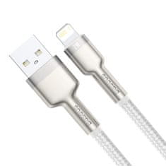 BASEUS Kabel USB za Lightning Baseus Cafule, 2,4 A, 1 m (bel)