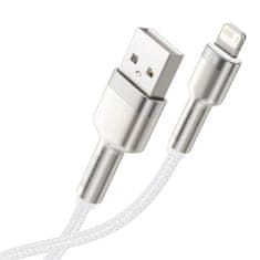 BASEUS Kabel USB za Lightning Baseus Cafule, 2,4 A, 2 m (bel)