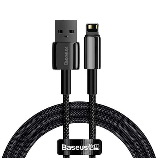 BASEUS Kabel USB Lightning Tungsten Gold, 2.4A, 2m