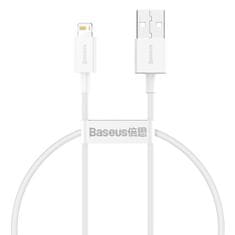 BASEUS Kabel USB Lightning Superior Series, 2.4A, 0.25m 