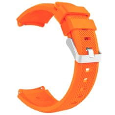 BStrap Silicone Sport pašček za Samsung Gear S3, neon orange