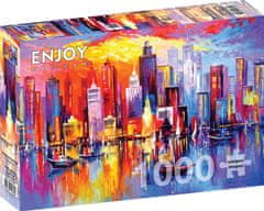 ENJOY Puzzle Večerni New York 1000 kosov