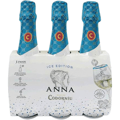 Codorniu Peneče vino Cava Anna Ice 3-pack 0,20 l