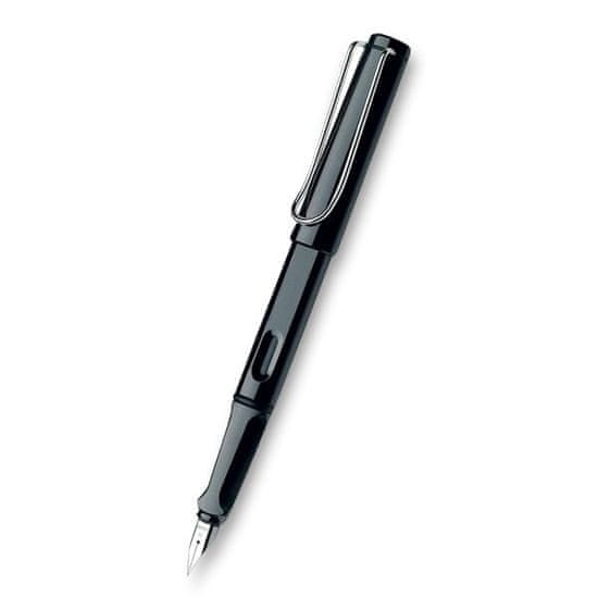 Lamy Safari Shiny Black nalivno pero s konico M