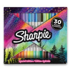 Sharpie Permanentni marker Zložljiv komplet 30 barv