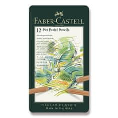 Faber-Castell Umetniški pasteli Pitt Pastel škatla v pločevini, 12 barv