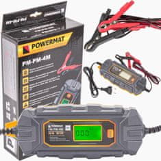 Powermat PM-PM-4M 4A 6V 12V Prostorni Impulzni Polnilec