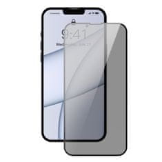 BASEUS Kaljeno steklo z 0,3 mm filtrom zasebnosti za iPhone 13 Pro Max (2 kosa)