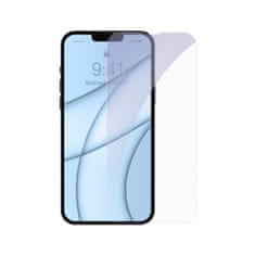 BASEUS Kaljeno steklo z 0,3 mm filtrom modre svetlobe za iPhone 13 Mini (2 kosa)