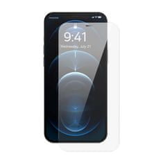 BASEUS Baseus kaljeno steklo Transparent 0,3 mm (6,1 palca) za iPhone 12/12 Pro (2 kosa)