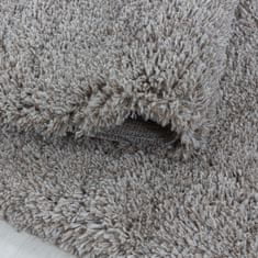 eoshop Preproga Fluffy shaggy 3500 beige (Varianta: premer kroga 120 cm)