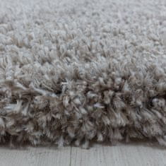 eoshop Preproga Fluffy shaggy 3500 beige (Varianta: premer kroga 120 cm)