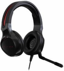 Acer NITRO Gaming Headset z mikrofonom - 3,5 mm priključek jack, 20 Hz-20 kHz, 100 dB, 50 mm gonilniki, 21 Ohm (maloprodajno pakiranje)