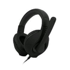 C-Tech Nemesis V2 Gaming Headset (GHS-14BK), za običajne igre, črna