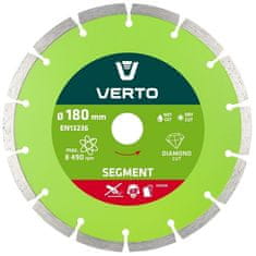 Verto Segmentirani diamantni disk 180 mm